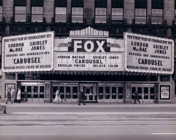 Fox Theatre - 1956 Marqueeshot (newer photo)